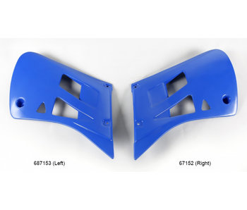 TM Racing SHROUD RIGHT RAD.M.99/03 BLUE