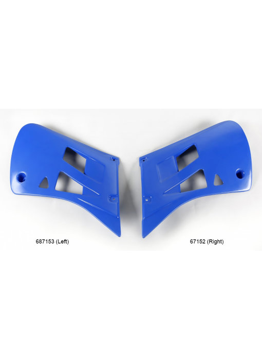 TM Racing SHROUD RIGHT RAD.M.99/03 BLUE