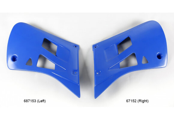 SHROUD RIGHT RAD.M.99/03 BLUE