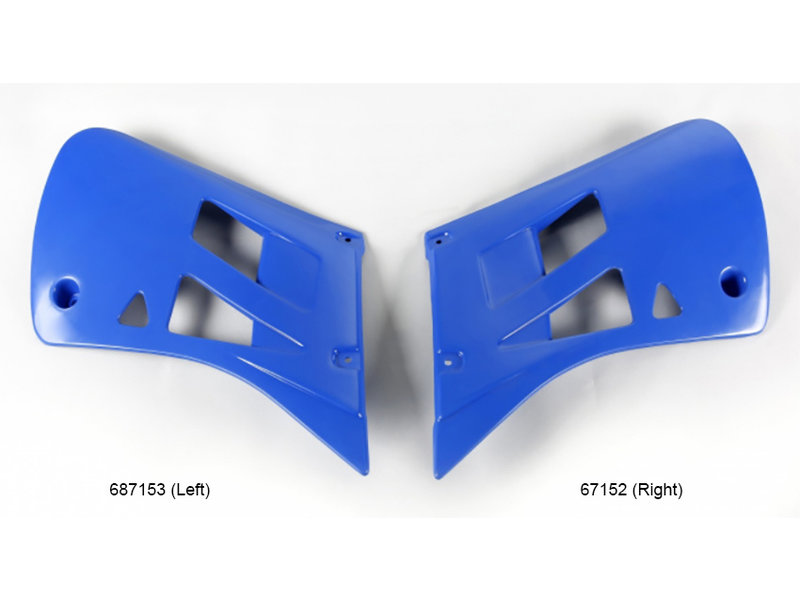 SHROUD RIGHT RAD.M.99/03 BLUE