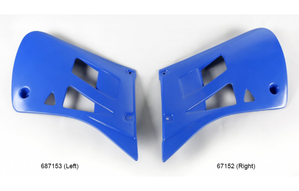 SHROUD LEFT RAD.M.99/03 BLUE