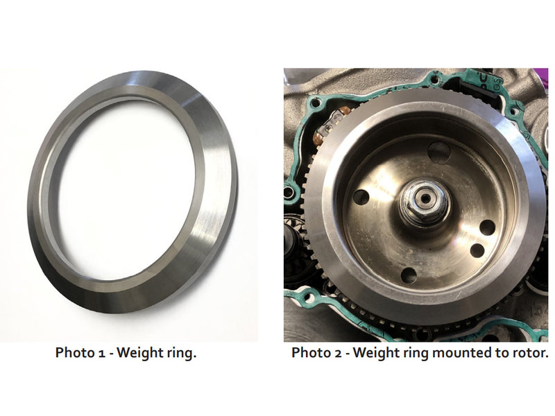 Steahly Flywheel weight 250/300 2019->  Carb & Fi model