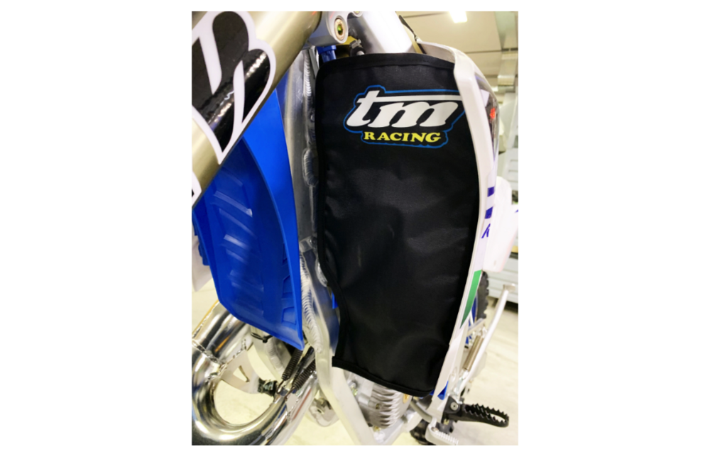 Radiator thermal cover for TM SMR 125 2T â€“ 250 2T â€“ 300 2T Cross and enduro (all model two stroke)