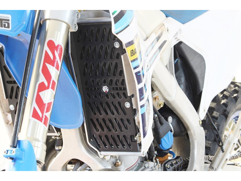 AXP AXP 2022 -> TM RACING 125/144/250/300 2stroke MX/END (CARB & Fi) XTREME RADIATOR GUARDS - BLACK