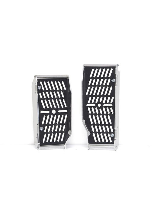 AXP 2022 -> TM RACING 125/144/250/300 2stroke MX/END (CARB & Fi) XTREME RADIATOR GUARDS - BLACK