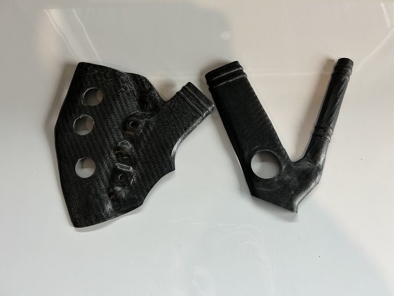 Carbon frame guards 1998-2003 250MX