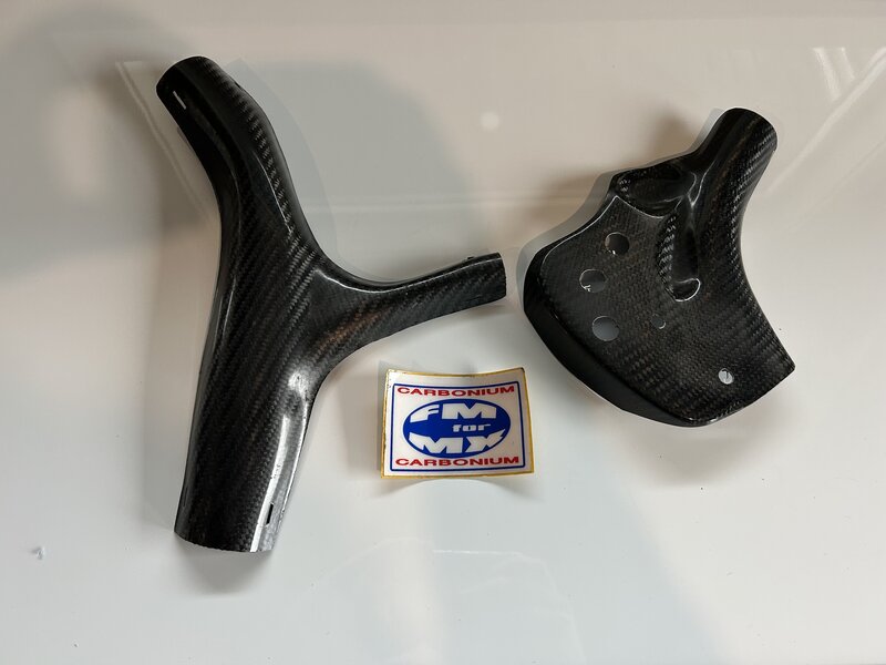 Carbon frame guards 2005-2007 250/300MX