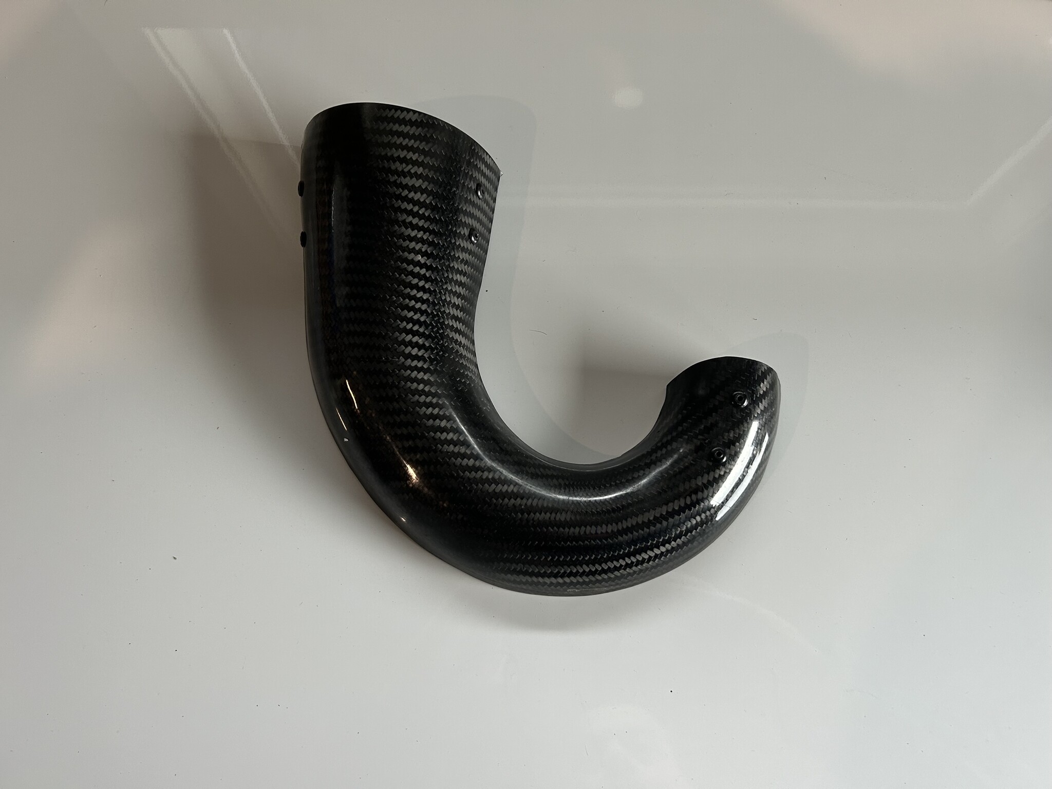 Carbon pipe guard 1999-2004 125MX