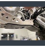 P-Tech Skid plate with exhaust pipe guard and plastic bottom for 250/300 2022+