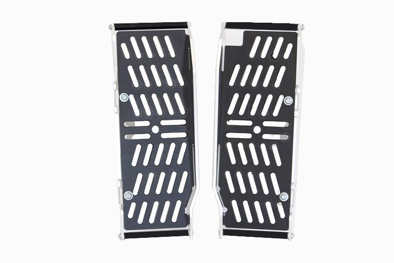 AXP 2022 -> TM RACING 250/300/450 4stroke MX/END XTREME RADIATOR GUARDS - BLACK