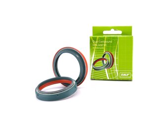 FORK SEAL KIT,  DUAL COMPOUND (OIL & DUST), KYB 46 MM