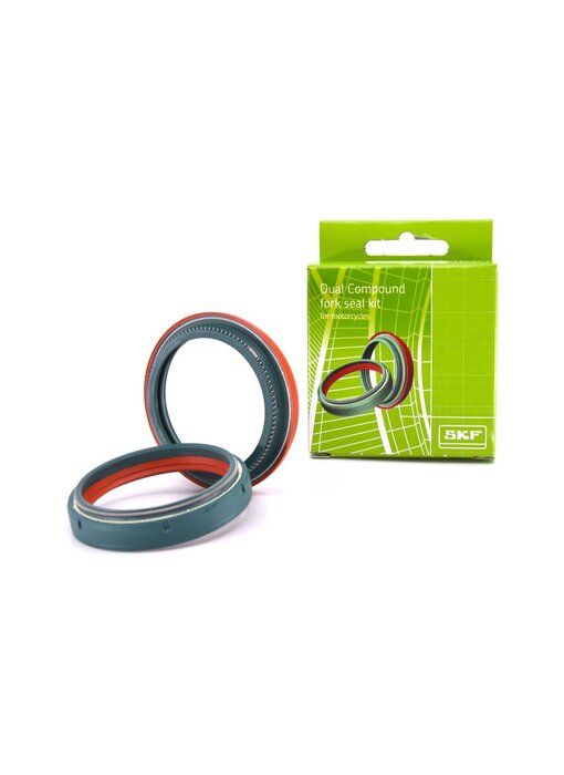 SKF FORK SEAL KIT,  DUAL COMPOUND (OIL & DUST), KYB 46 MM
