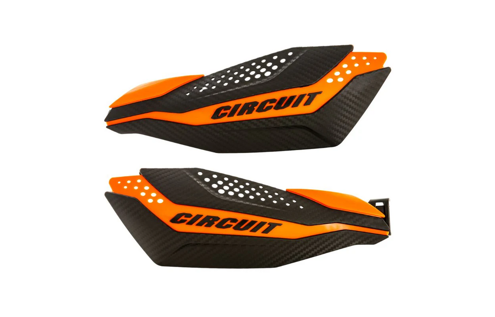 DAKAR Hand Guards Carbon / Orange