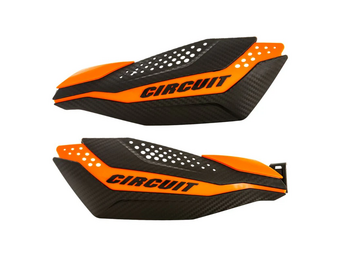 DAKAR Hand Guards Carbon / Orange