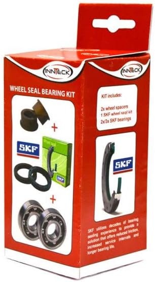 REAR WHEEL SEALS KIT WITH SPACERS AND BEARINGS KTM