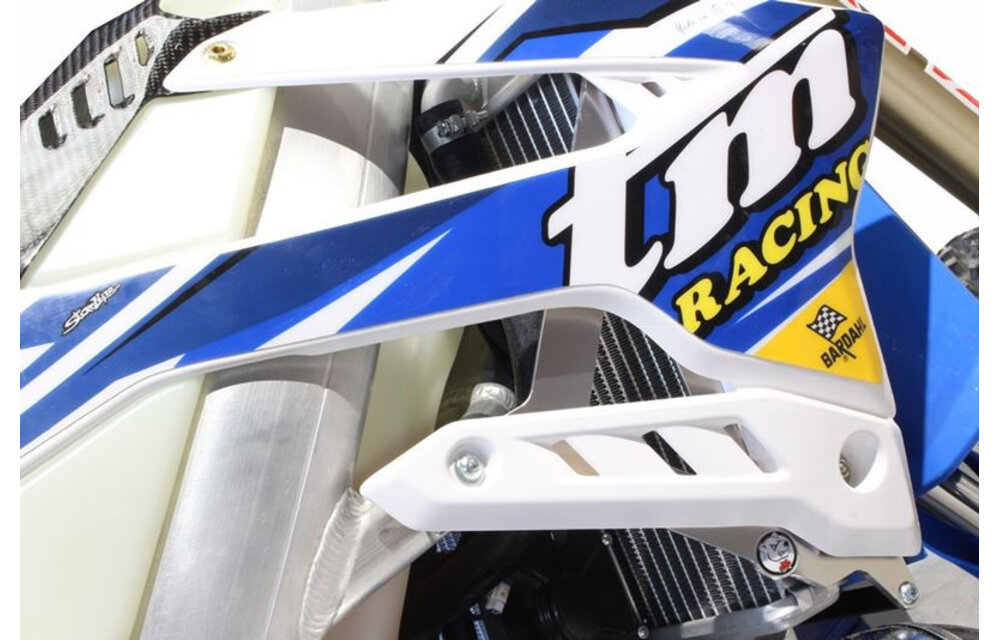 AXP 2019 - 2021 TM RACING 250/300 2stroke MX/END RADIATOR GUARDS - BLACK