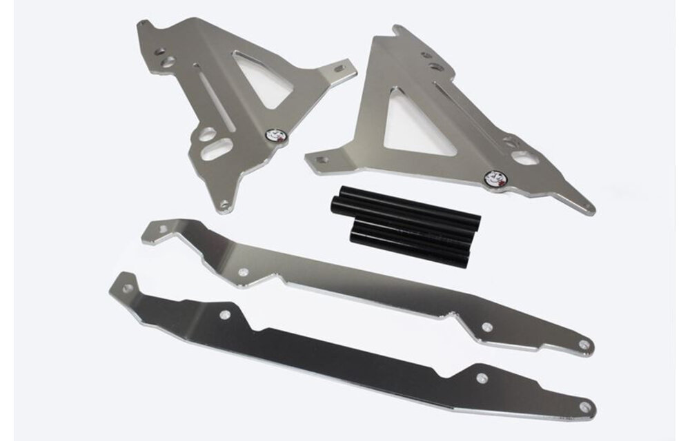 AXP 2019 - 2021 TM RACING 250/300 2stroke MX/END RADIATOR GUARDS - BLACK