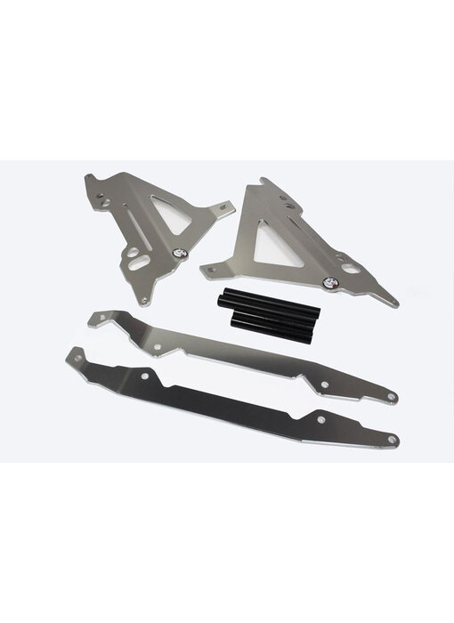 AXP AXP 2019 - 2021 TM RACING 250/300 2stroke MX/END RADIATOR GUARDS - BLACK