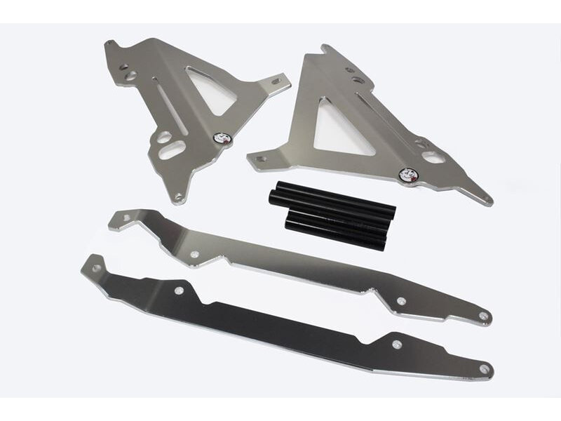 AXP AXP 2019 - 2021 TM RACING 250/300 2stroke MX/END RADIATOR GUARDS - BLACK