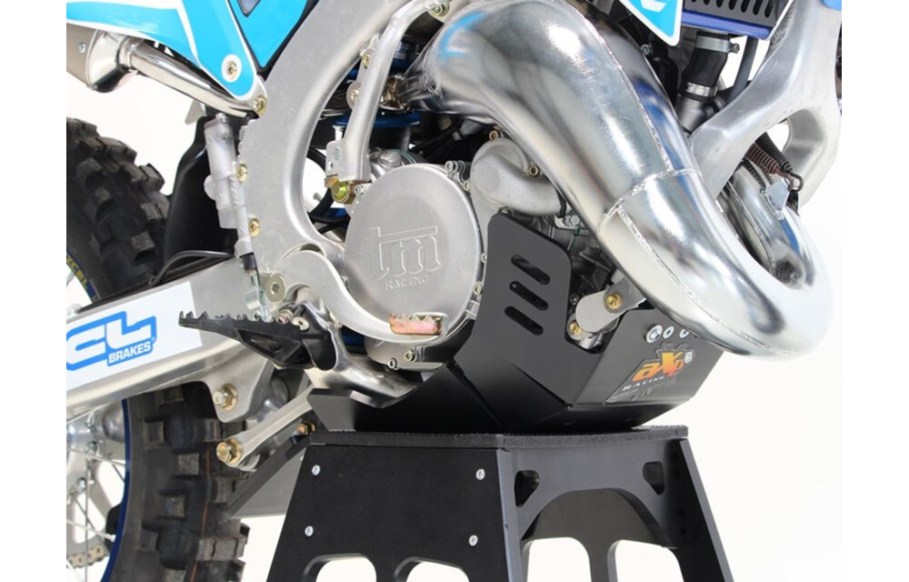 AXP Xtrem HDPE Skid Plate 8mm / 2022-2024 TM RACING 125 / 2022-2025 TM RACING 144 2stroke MX/END (CARB & Fi)