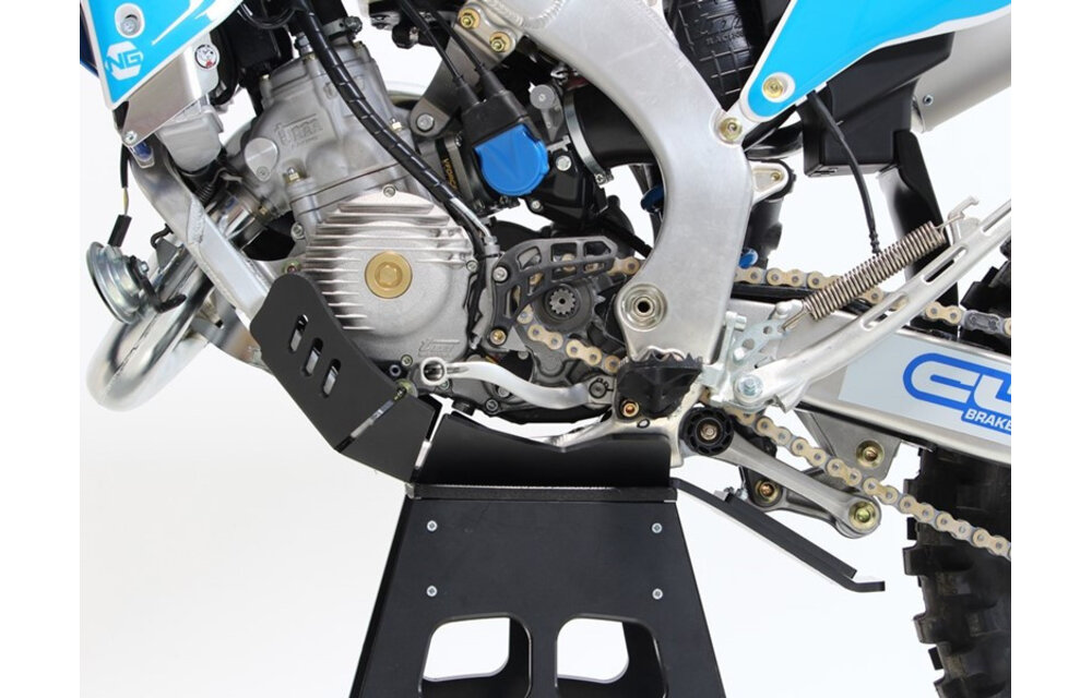 AXP Xtrem HDPE Skid Plate 8mm / 2022-2024 TM RACING 125 / 2022-2025 TM RACING 144 2stroke MX/END (CARB & Fi)