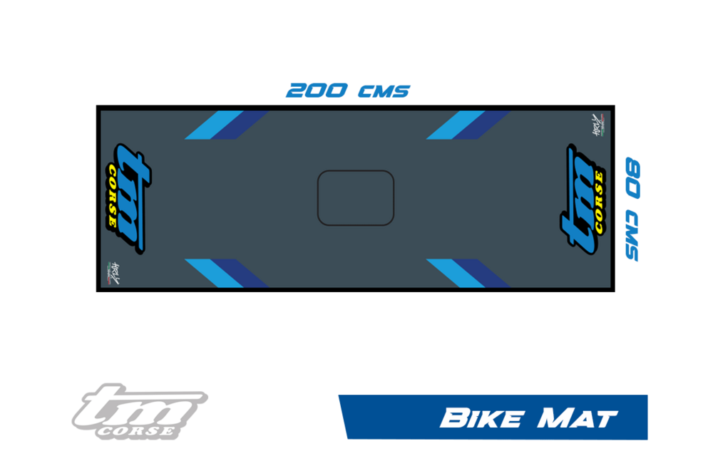 TM CORSE 2025 UNDER-MOTORCYCLE MAT [ 200 x 80 ]