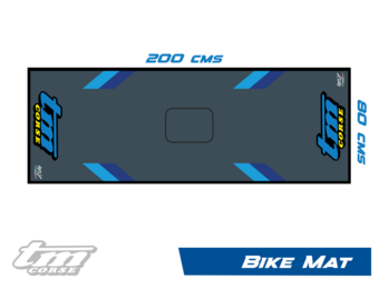 TM CORSE 2025 UNDER-MOTORCYCLE MAT [ 200 x 80 ]