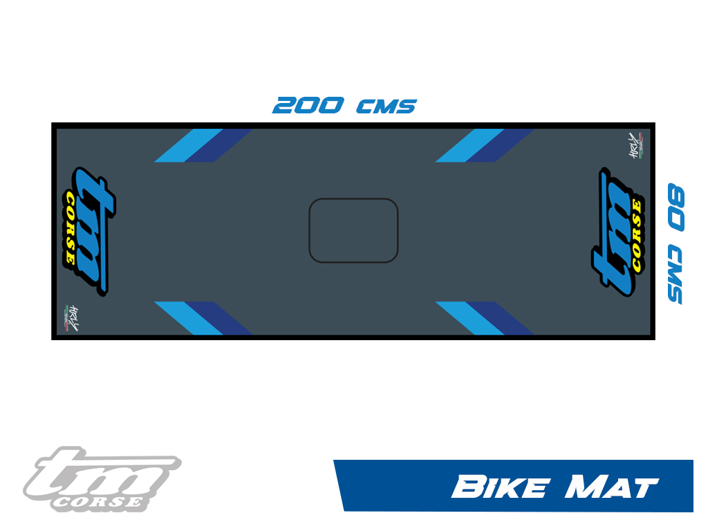 TM CORSE 2025 UNDER-MOTORCYCLE MAT [ 200 x 80 ]