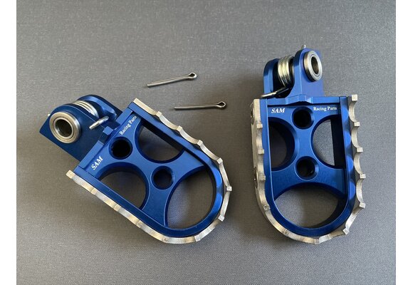 SAM CNC Footpegs TM 125-> / 2022->