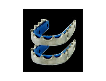 SAM Racing replacement inserts for enduro/cross footpegs (low teeth)