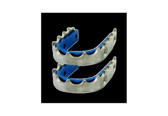 SAM Racing replacement inserts for enduro/cross footpegs (low teeth)