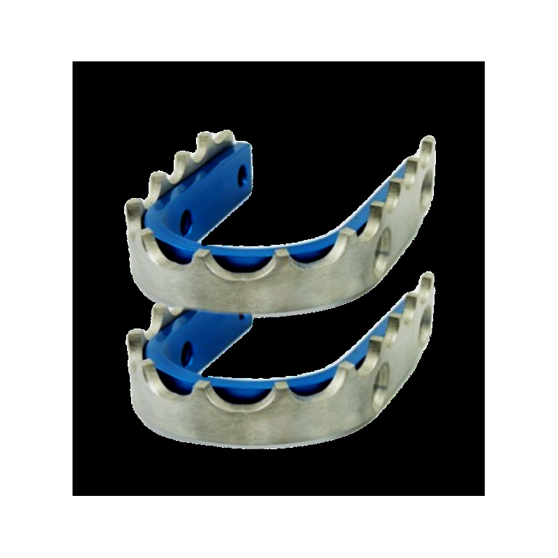 SAM Racing replacement inserts for enduro/cross footpegs (low teeth)