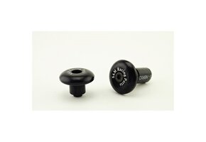 SAM Racing Handlebar Caps Black