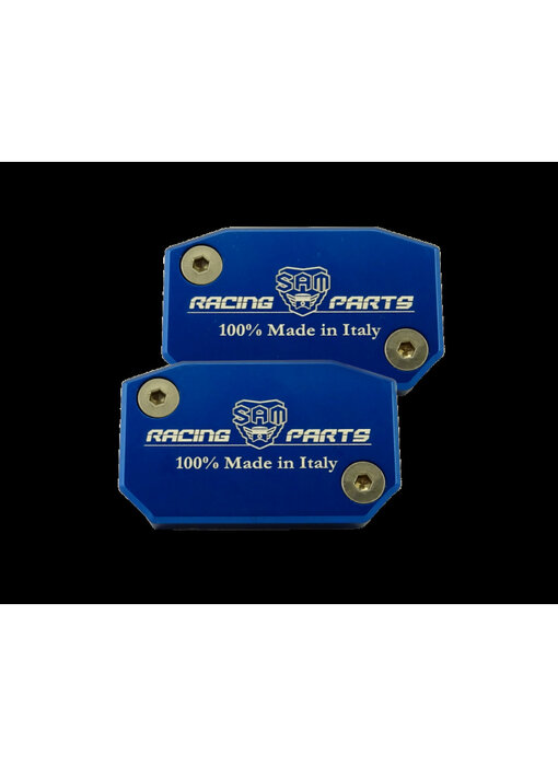 SAM Racing SAM Racing Brembo CNC reservoir caps - blue