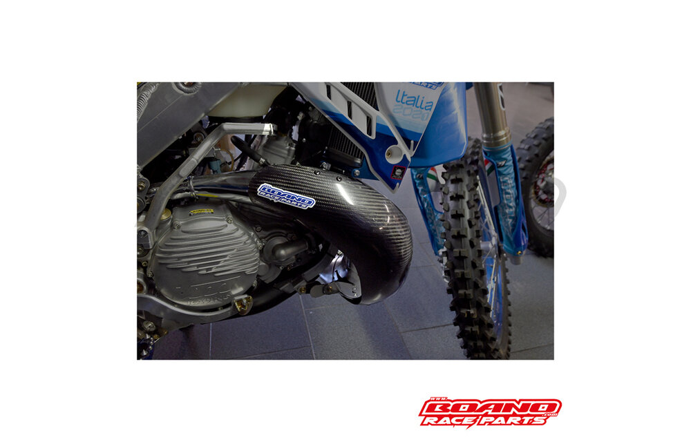 Carbon Pipe Guard 2019+ TM 250/300 2T
