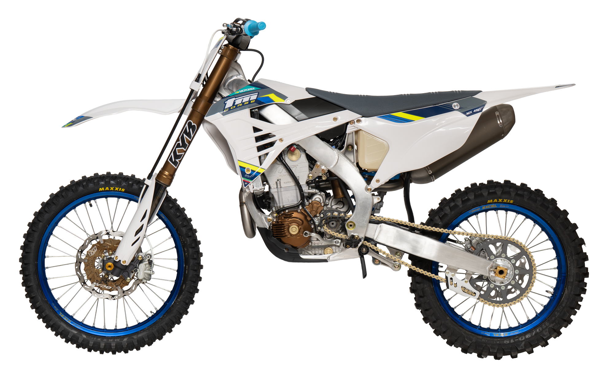 TM 2022+ 2T/4T MX WHITE PLASTIC KIT