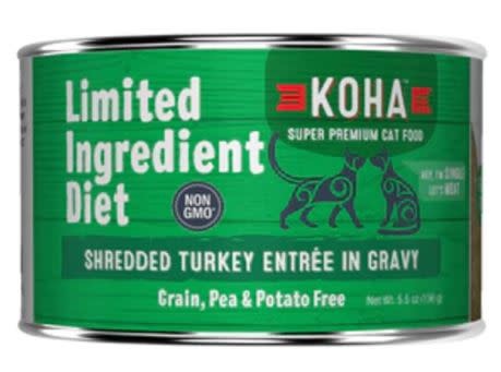 KOHA Koha Cat LID Shredded Turkey 5.5 oz