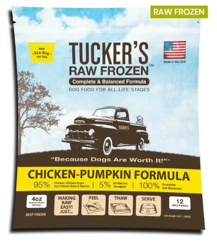 Tucker's Tucker's Raw Frozen Chicken & Pumpkin 3 lb