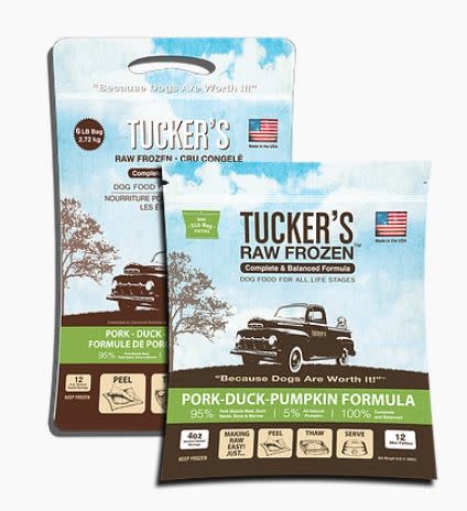 Tucker's Tucker's Raw Frozen Pork, Duck & Pumpkin 3 lb