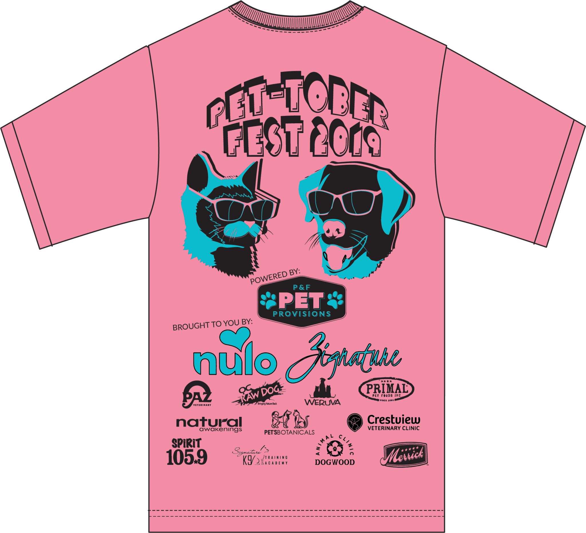 Presale Pink Pet Tober Fest Shirt L P F Pet Provisions