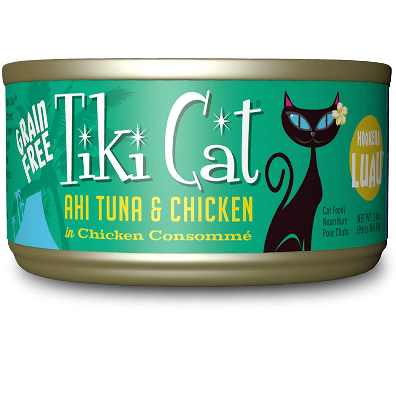 Tiki Tiki Cat  Ahi Tuna & Chicken 2.8 oz