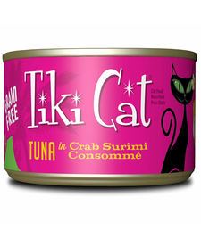 Tiki Cat Tuna & Crab Surimi 6 oz