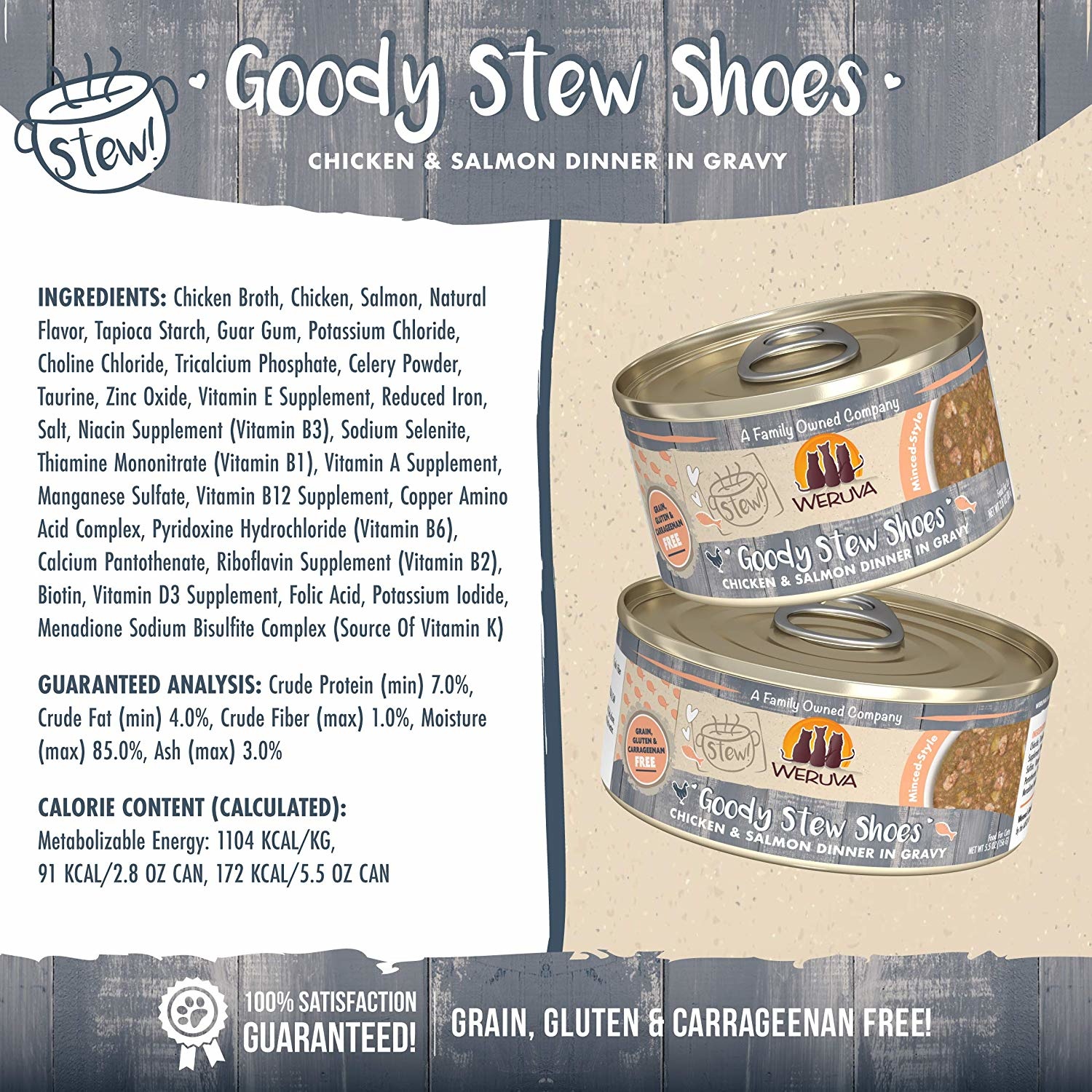 Weruva Weruva Stew! Goody Stew Shoes 5.5 oz