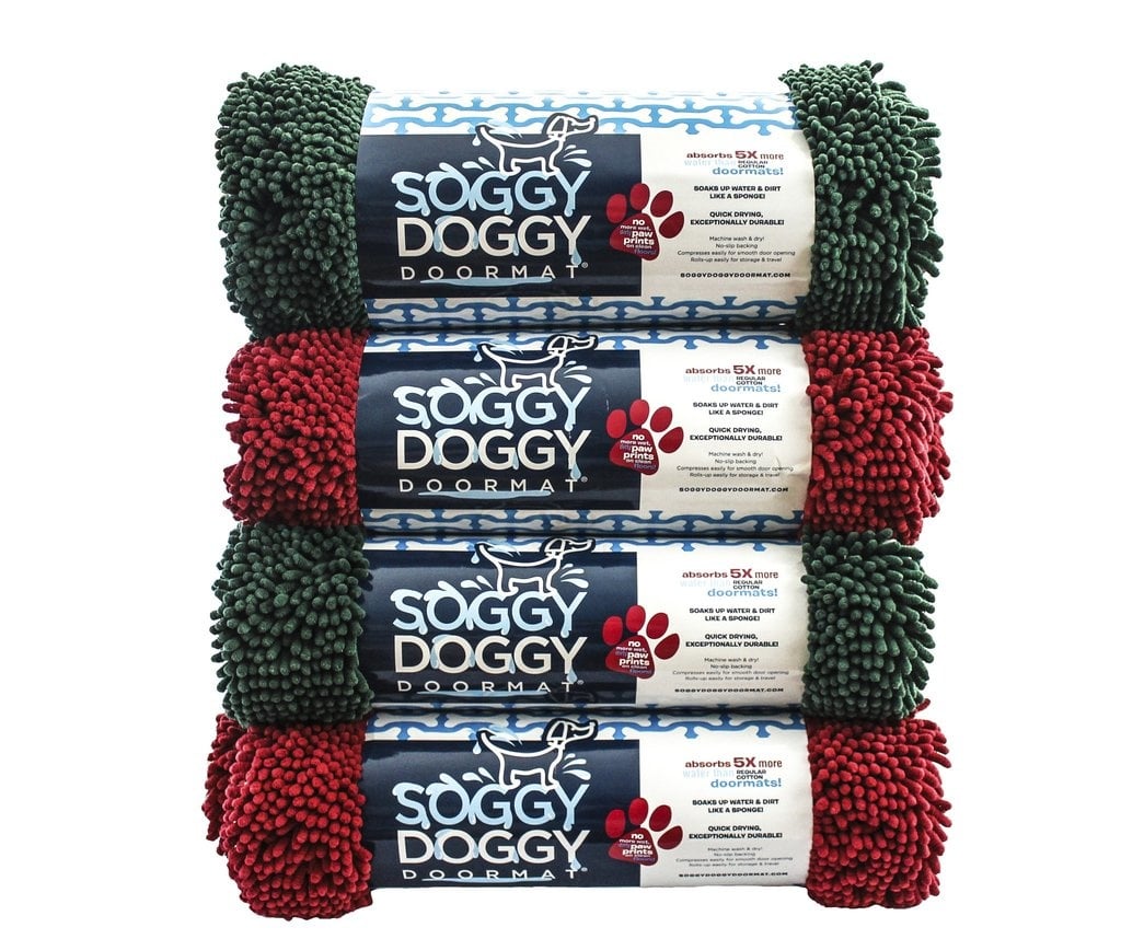 Soggy Doggy Soggy Doggy Doormat Navy 36 X60