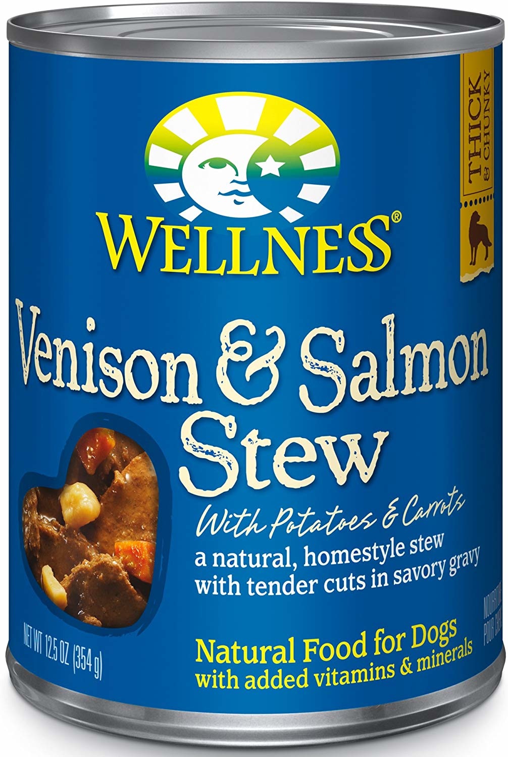 WellPet Wellness Venison & Salmon Stew 12oz