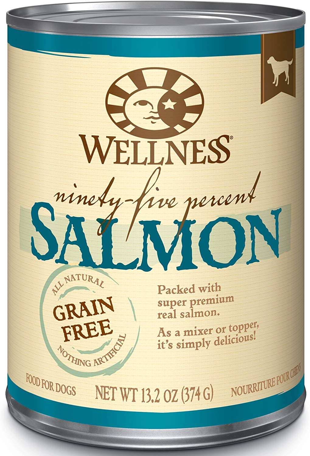 Wellness 95% Salmon 13oz - P\u0026F Pet 