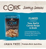 WellPet Wellness Core Simply Shreds Tuna/Beef 2.8 oz