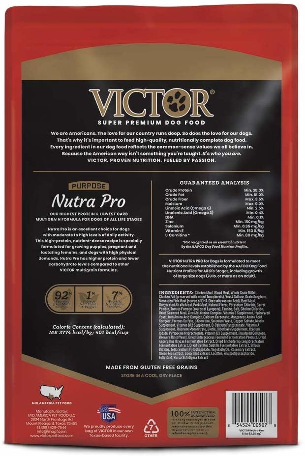 Victor Victor Nutra Pro 15 lb