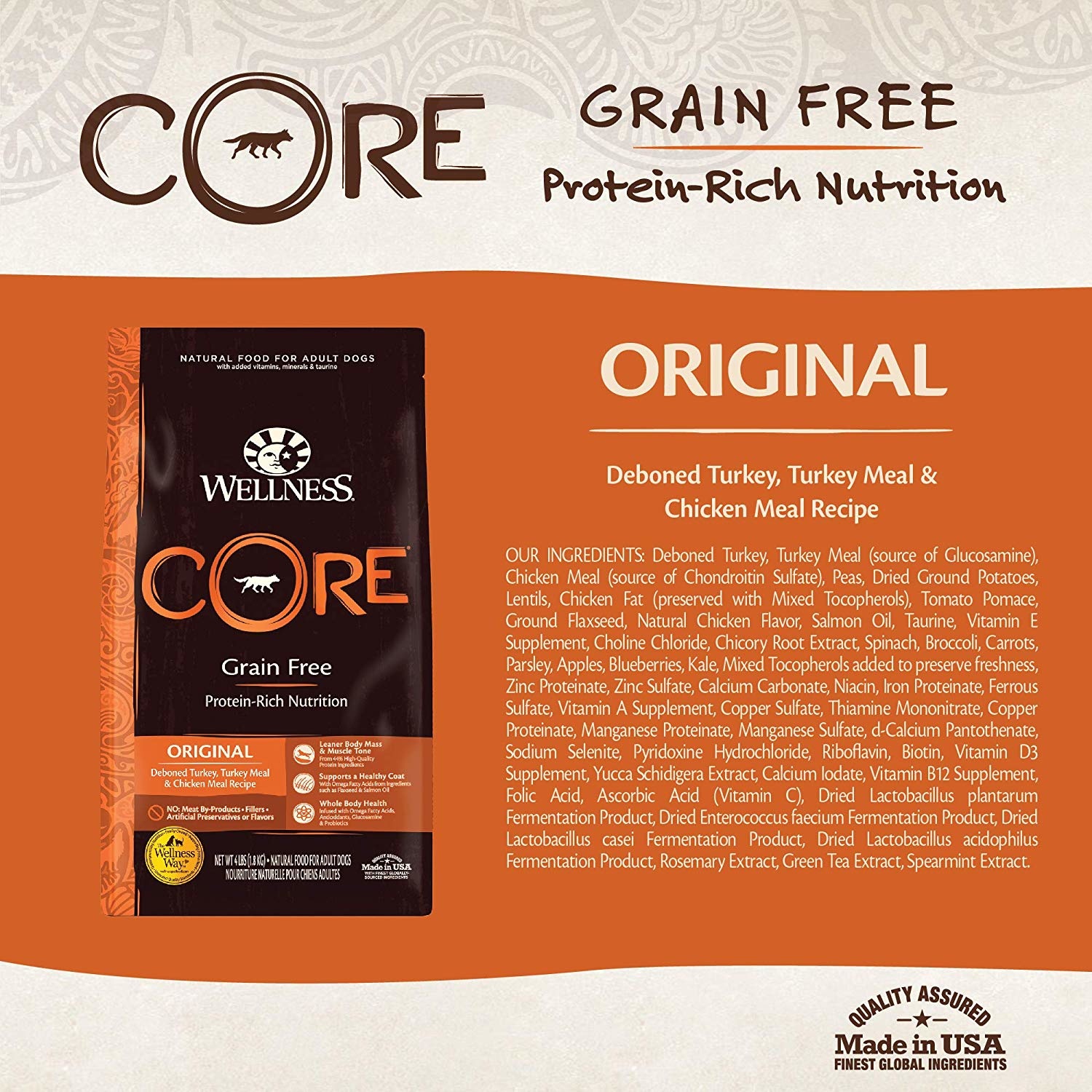 wellness core dog food 24 lb