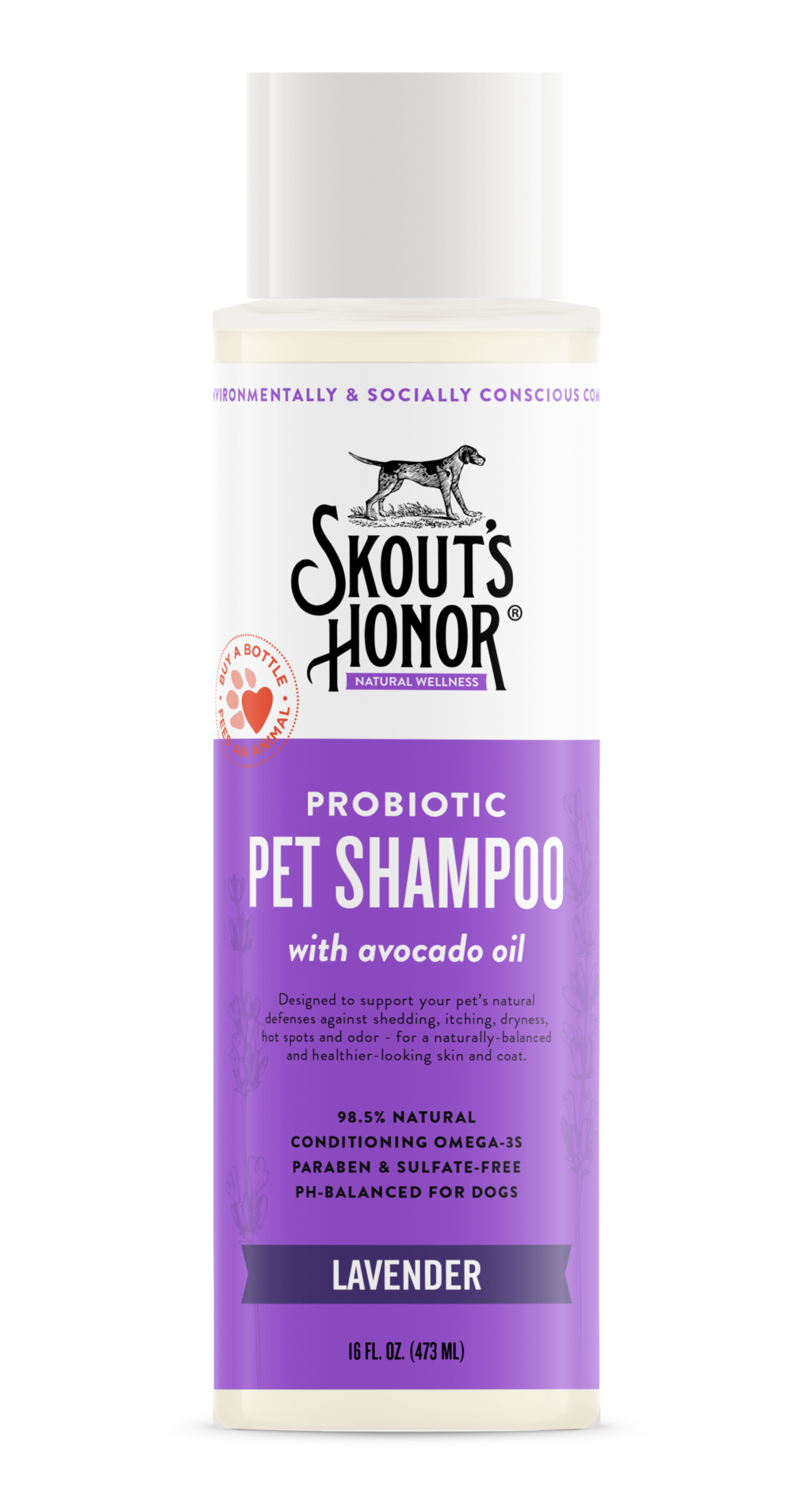 Skout's Honor Skout's Honor Shampoo Lavender 16 oz